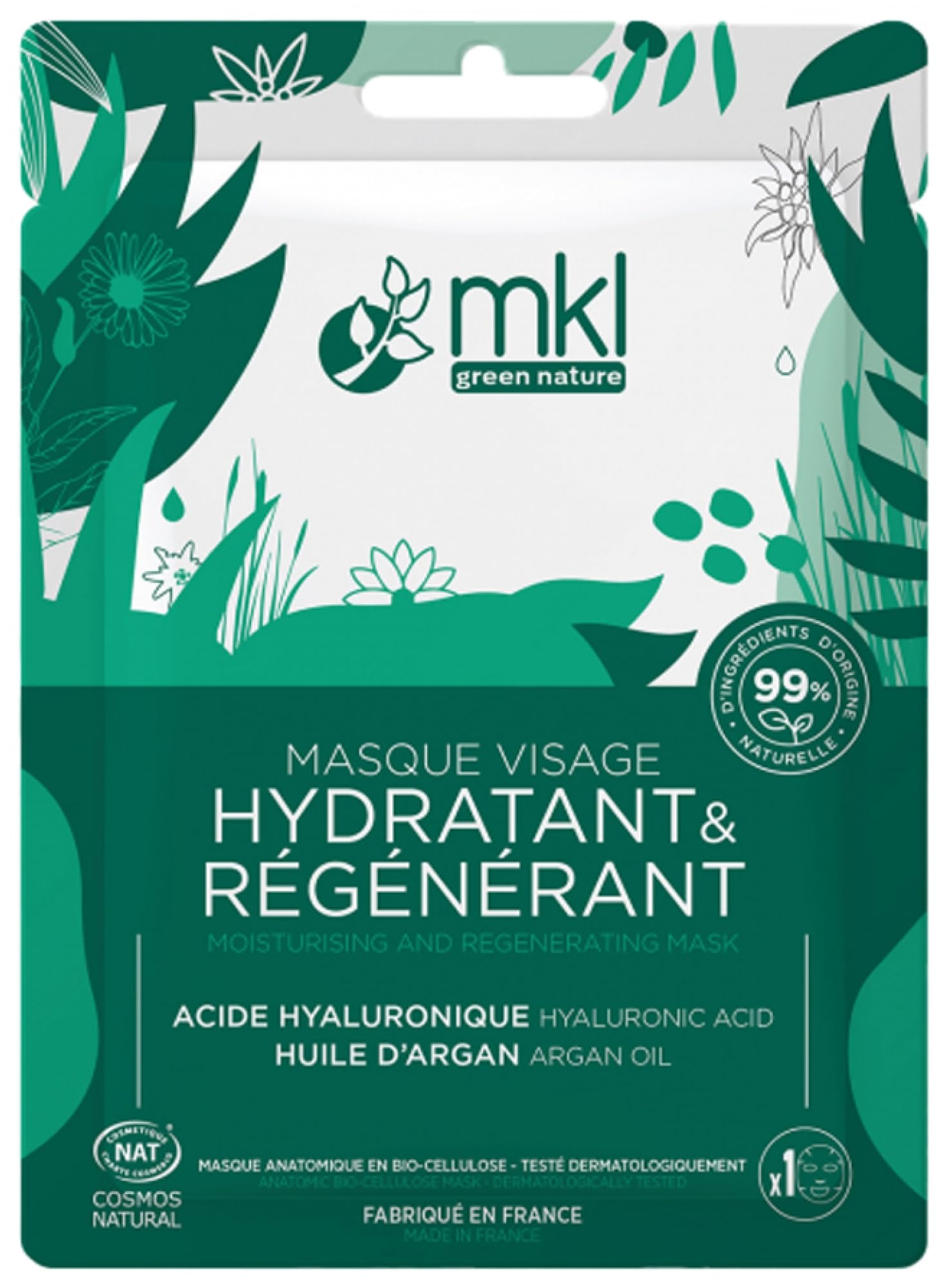 MKL Green Nature Moisturizing and Regenerating Mask