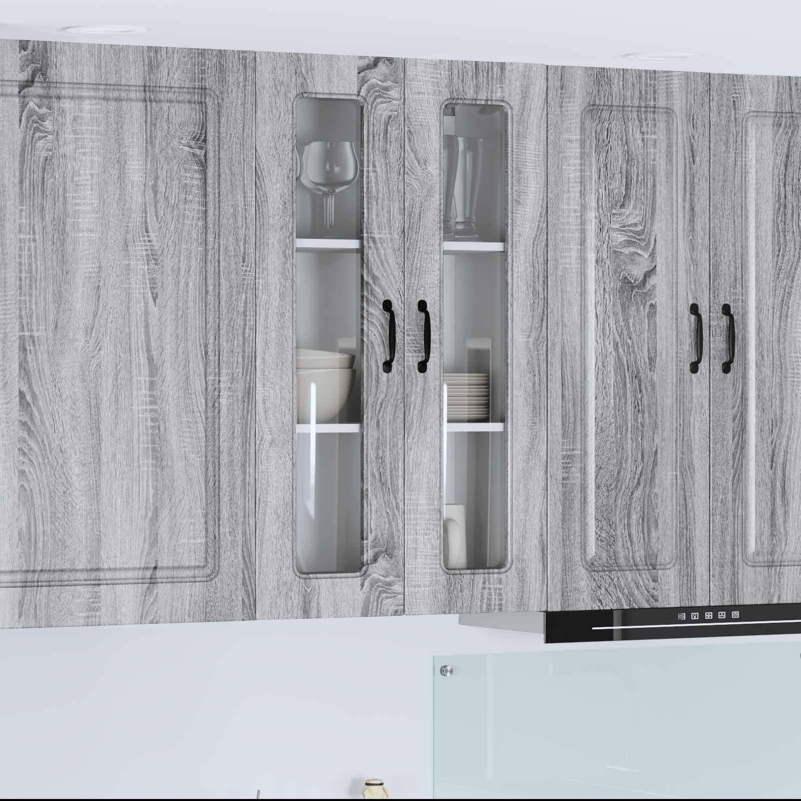 Mobiletto da cucina Kalmar, 60 x 31 x 100 cm, in legno Sonoma