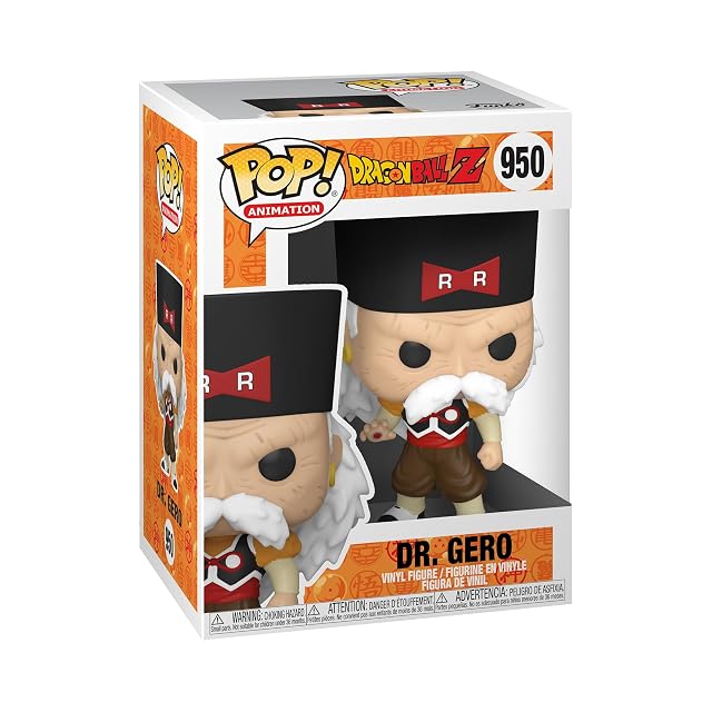 Funko Pop! Animation: DBZ S9- Dr. Gero Dragon Ball Z Vinyl - Figura de Vinilo Coleccionable - Idea de Regalo- Mercancia Oficial - Juguetes para Niños y Adultos - Anime Fans