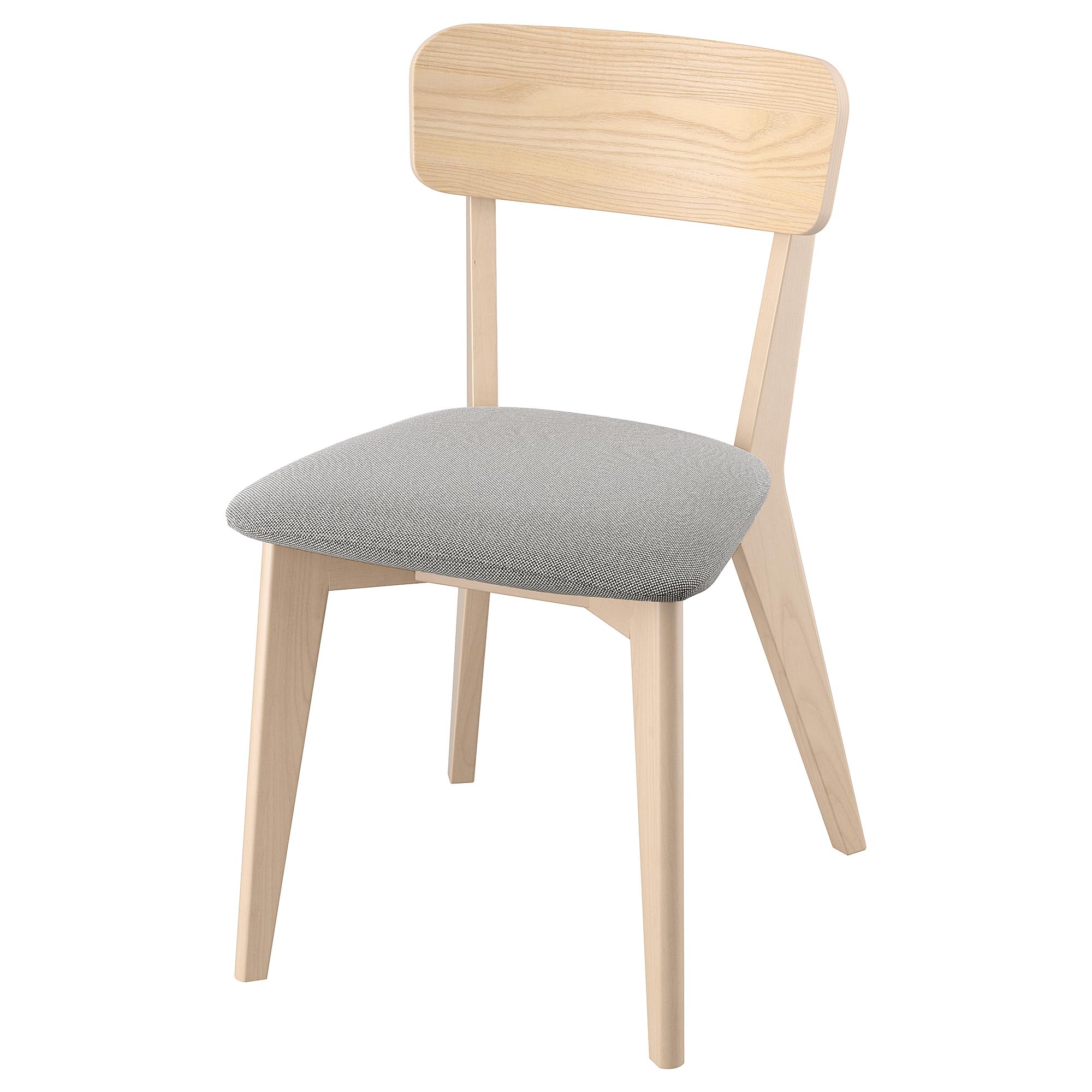 Chaise LISABO Tallmyra blanc noir ProTuning assise haut de gamme en bois