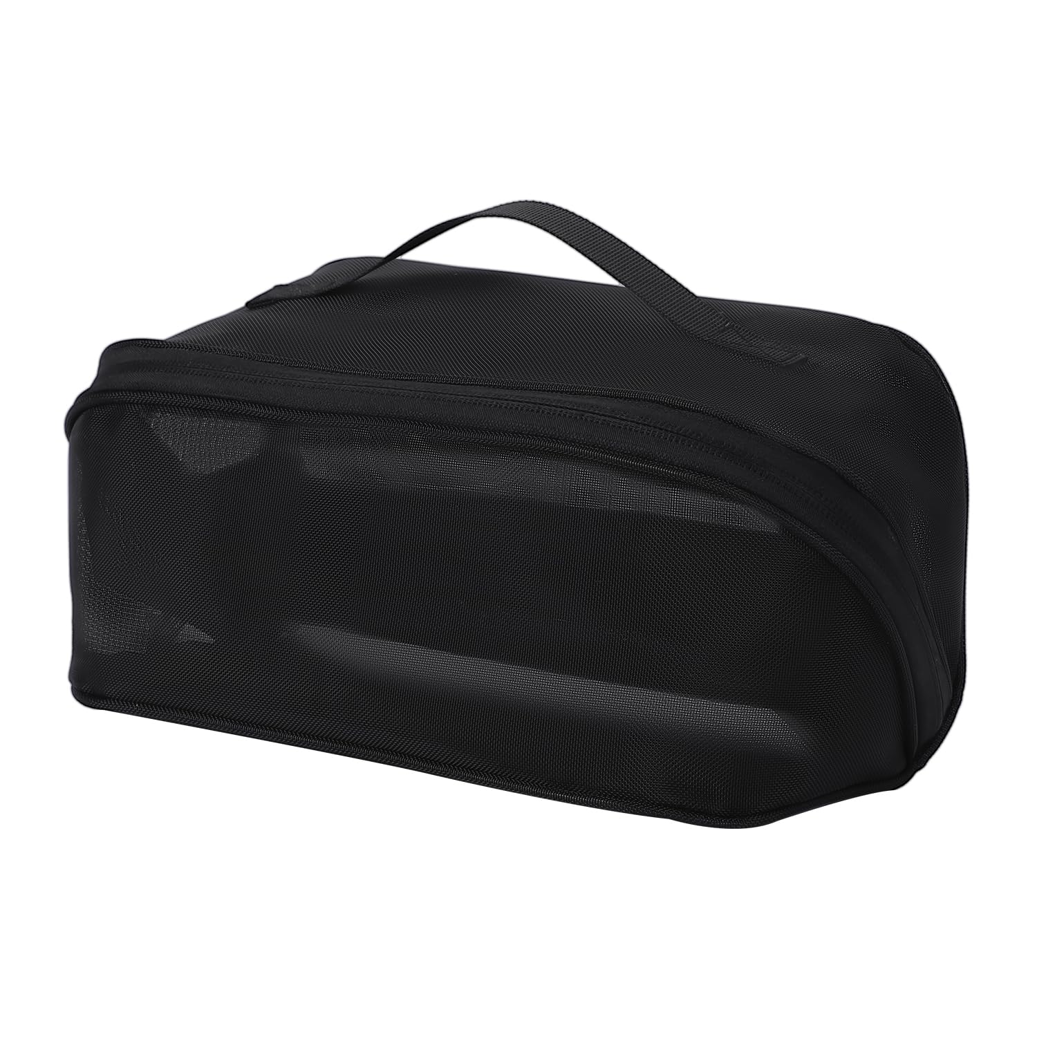 ETTP Travel Makeup Bag,Large Capacity Cosmetic Bags for Women,Toiletry Bag Make up Organizer with Divider and Handle(Black)