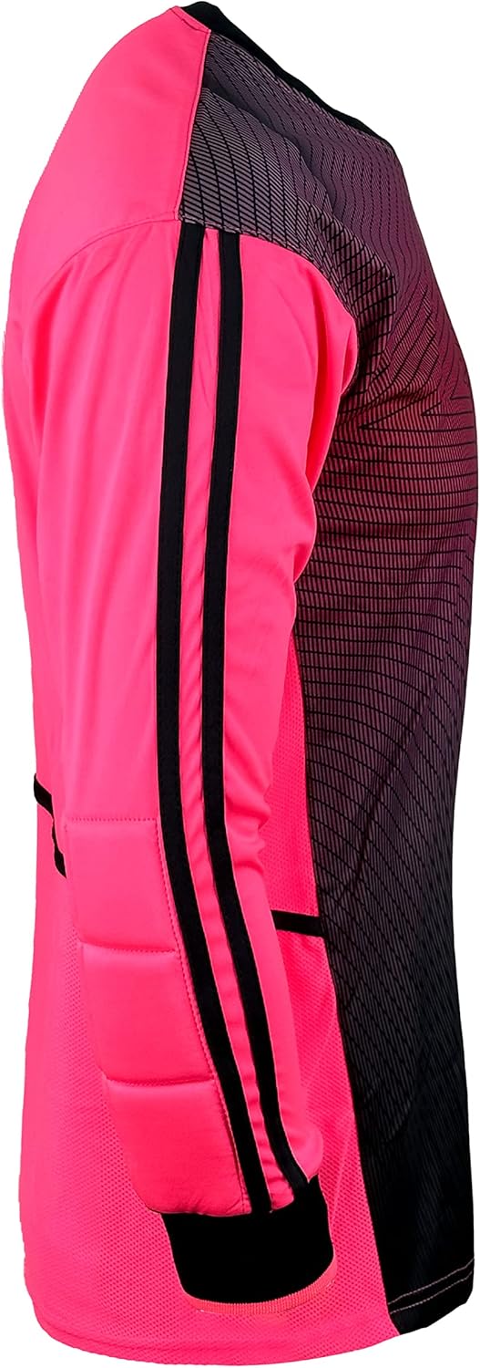 Boy's Goalkeeper Jersey. Youth Padded Soccer Goalie Shirt