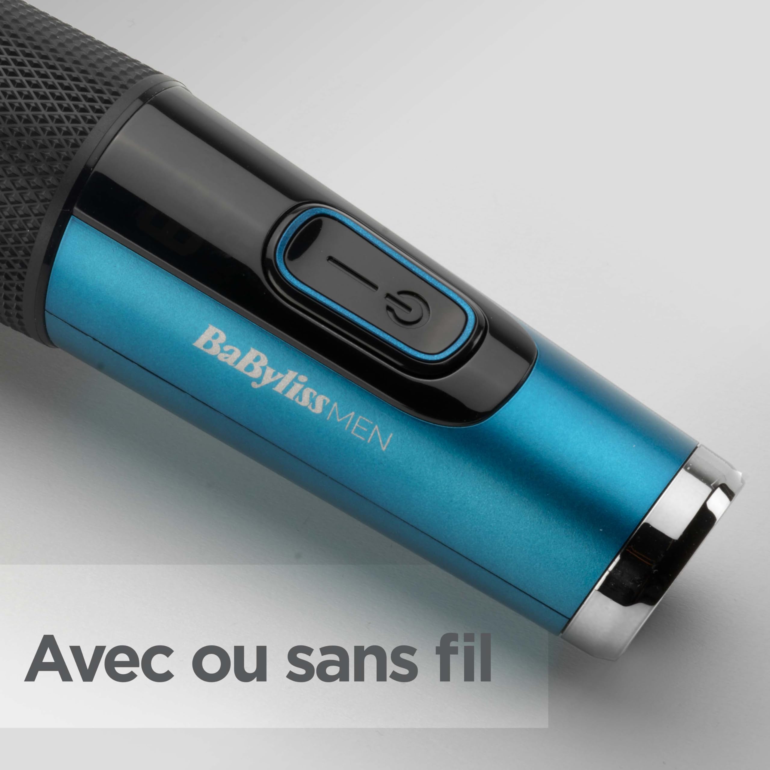 BaByliss Tondeuse cheveux avec lame en acier japonais - Batterie lithium, autonomie de 160 minutes, Charge complète en 3 heures, Étui de rangement rigide inclus, Noir, E990E