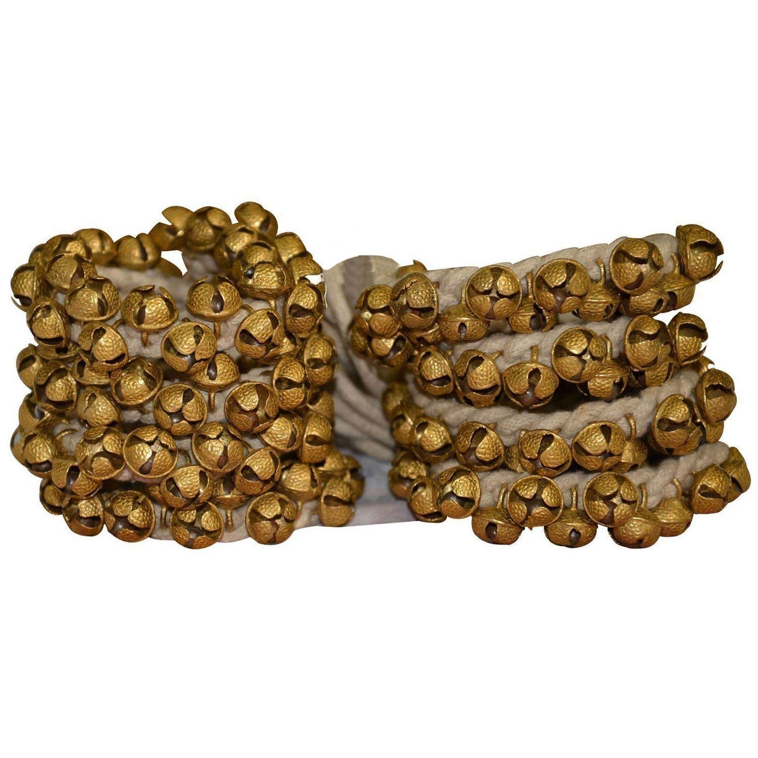 Fancydresswale Handmade Indian Classical Ghungroo Dance Accessories Bharatnatyam, Kuchipudi, Odissi Ghungru for Dancer's Feet (100 * 100)-picture-18