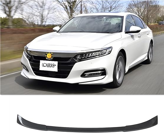 Amazon Carig リアスポイラー ホンダ アコード 10代目 Accord Cv3 年2月 現行 車種専用 セダン リアウィング 塗装済み Abs製 外装パーツ エアロパーツ カーアクセサリー カーボン調 リアスポイラー 車 バイク