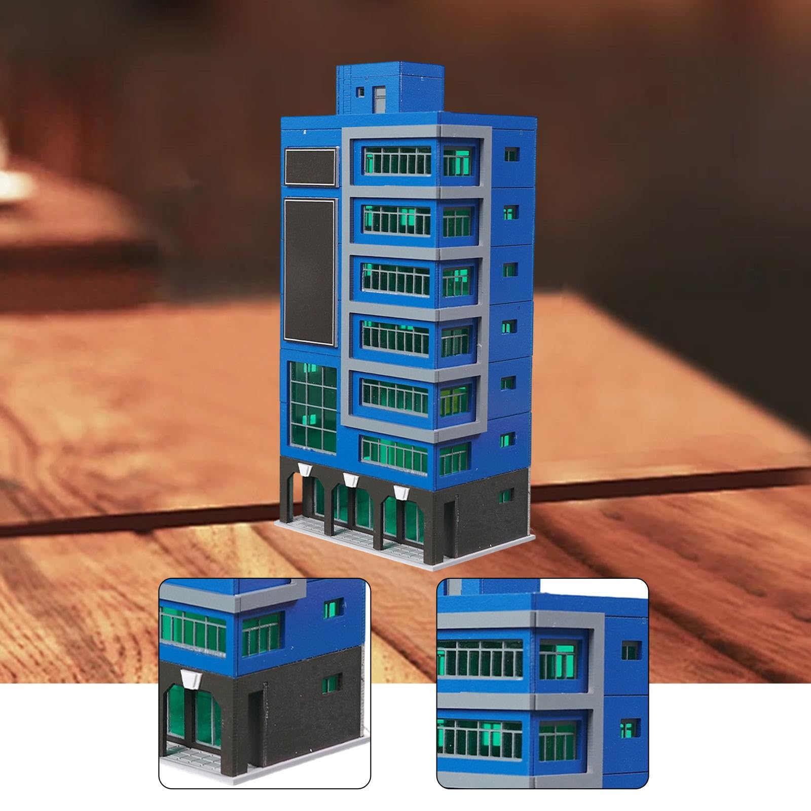 Amazon.co.jp: BreezeTrading 建築模型 現代都市建物モデル DIY