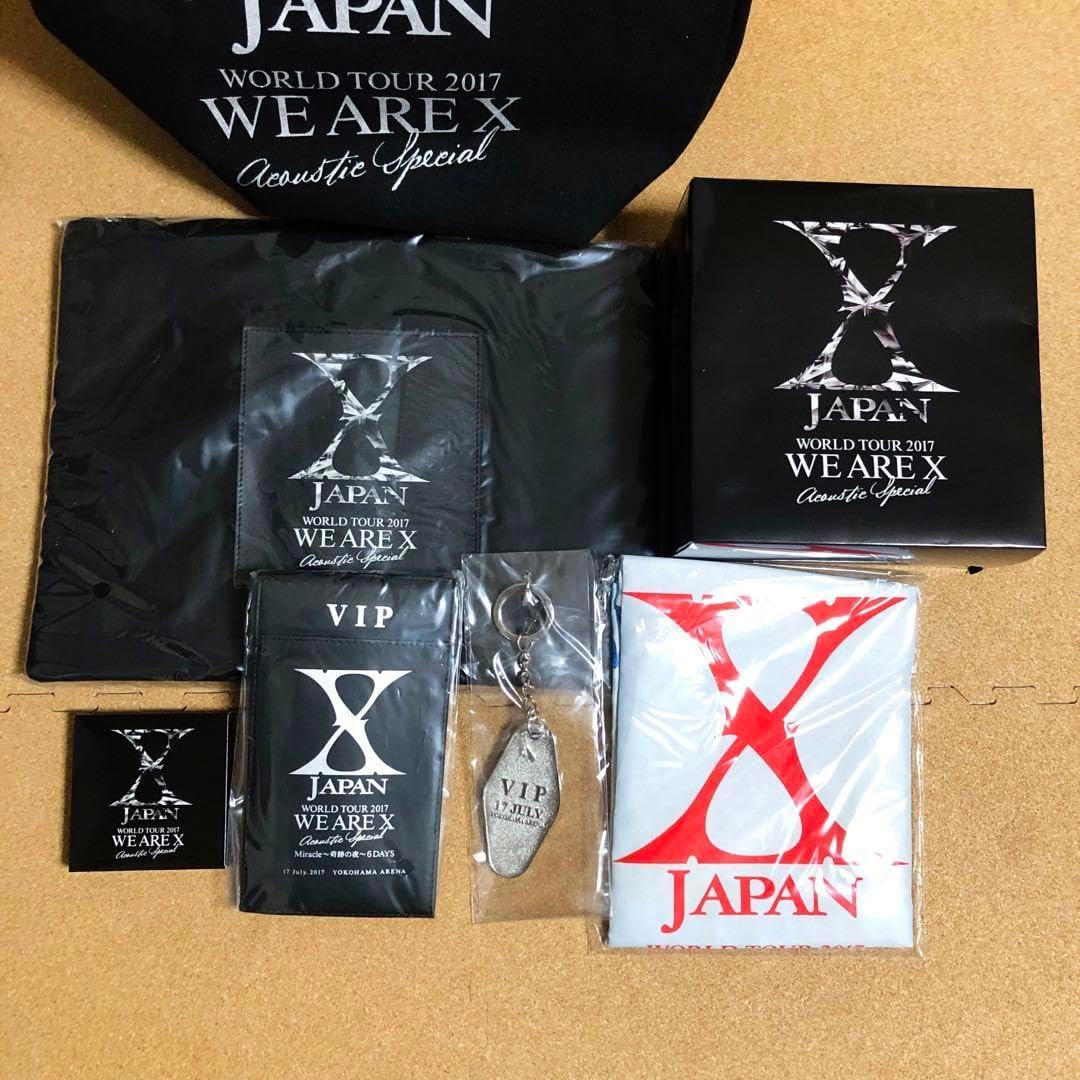 XJAPAN 7 17VIPプラチナ限定グッズ デイリーTシャ 奇跡の夜XJAPAN 7