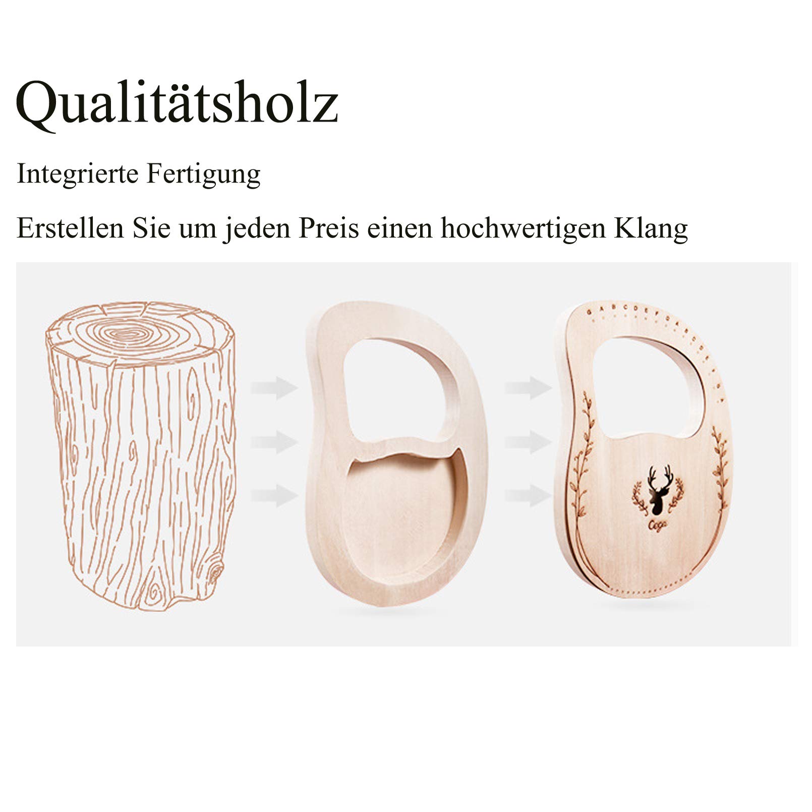 Harfe Kleine Leierharfe 19 Saiten Metall Saiten Mahagoni Saiteninstrument Mit Stimmschlüssel Und Tragetasche Für Musikliebhaber Anfänger, Grün