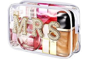 MRS Pearl Bags for Bride Makeup Bag Bride Gift Cosmetic Bag Bride...