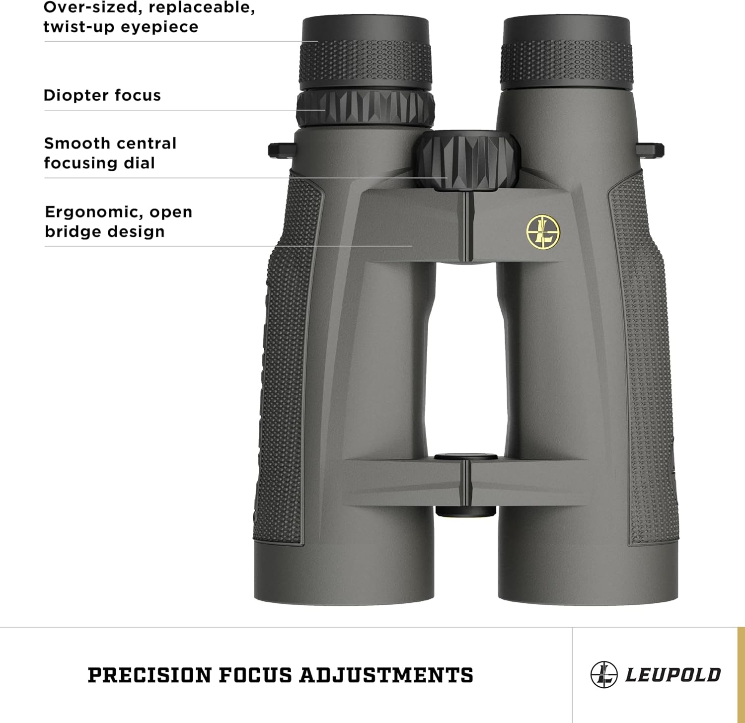 Leupold BX-5 Santiam HD Binoculars, 15x56mm (172457)