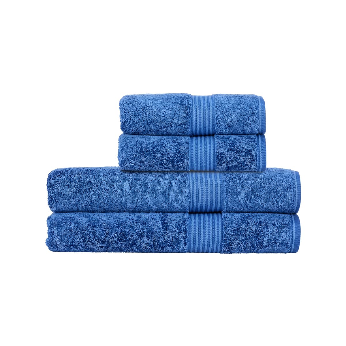 Christy Supreme Hygro 2 Hand Towels Set | Blush Pink | 100% Luxury Supima Cotton | Ultra Soft | Super Absorbent | 650GSM | Plush and Long Lasting — view 57