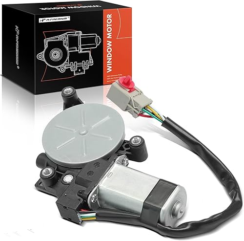 A-Premium Motor de elevación de elevalunas eléctrico compatible con Honda CR-V CRV 2002 2003 2004 2005 2006, lado delantero izquierdo del conductor,