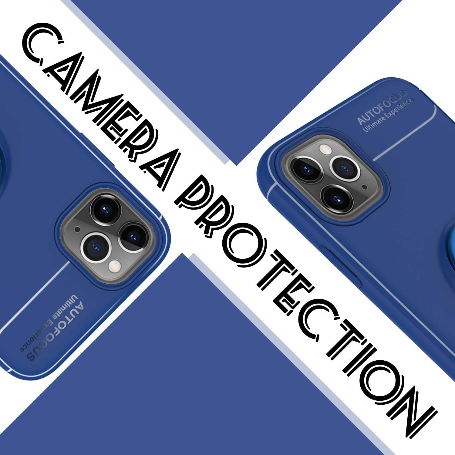 Custodia Folmecket Per IPhone 12 Pro Con Supporto Girevole 360° E Pellicola - Metallo E TPU Rosso - Protezione Anti Caduta - 2