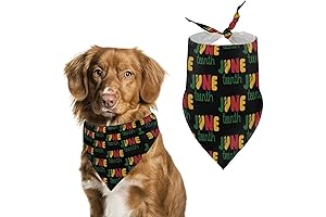 Happy Juneteenth Day Freedom 1865 Dog Bandana: Celebrate Black Liberation with Your Furry Friend