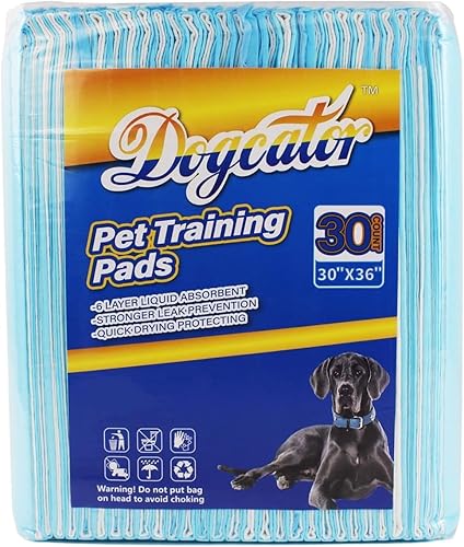 Miniatura 8 de Almohadillas para orinar para perros, extra grandes, 80 unidades, almohadillas gruesas de entrenamiento para perros de 30 x 36 pulgadas,