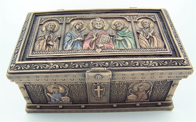 9. Cold Cast Bronze Trinket Box