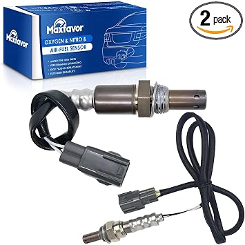 MAXFAVOR 1Pc Upstream and 1Pc Downstream Oxygen O2 Sensor Replacement for 2016 2015 2014 Toyota Corolla L4 1.8L O2 Sensor 234-9140 234-4921