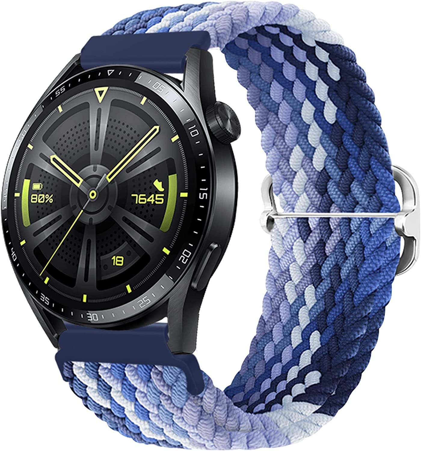 XANES® Nylon Band Compatible with Amazfit GTR 4 22MM Stretchable Watch strap for Men/Women,BlueBerry (B0BX9HP1LC) Amazon Price History, Amazon Price Tracker