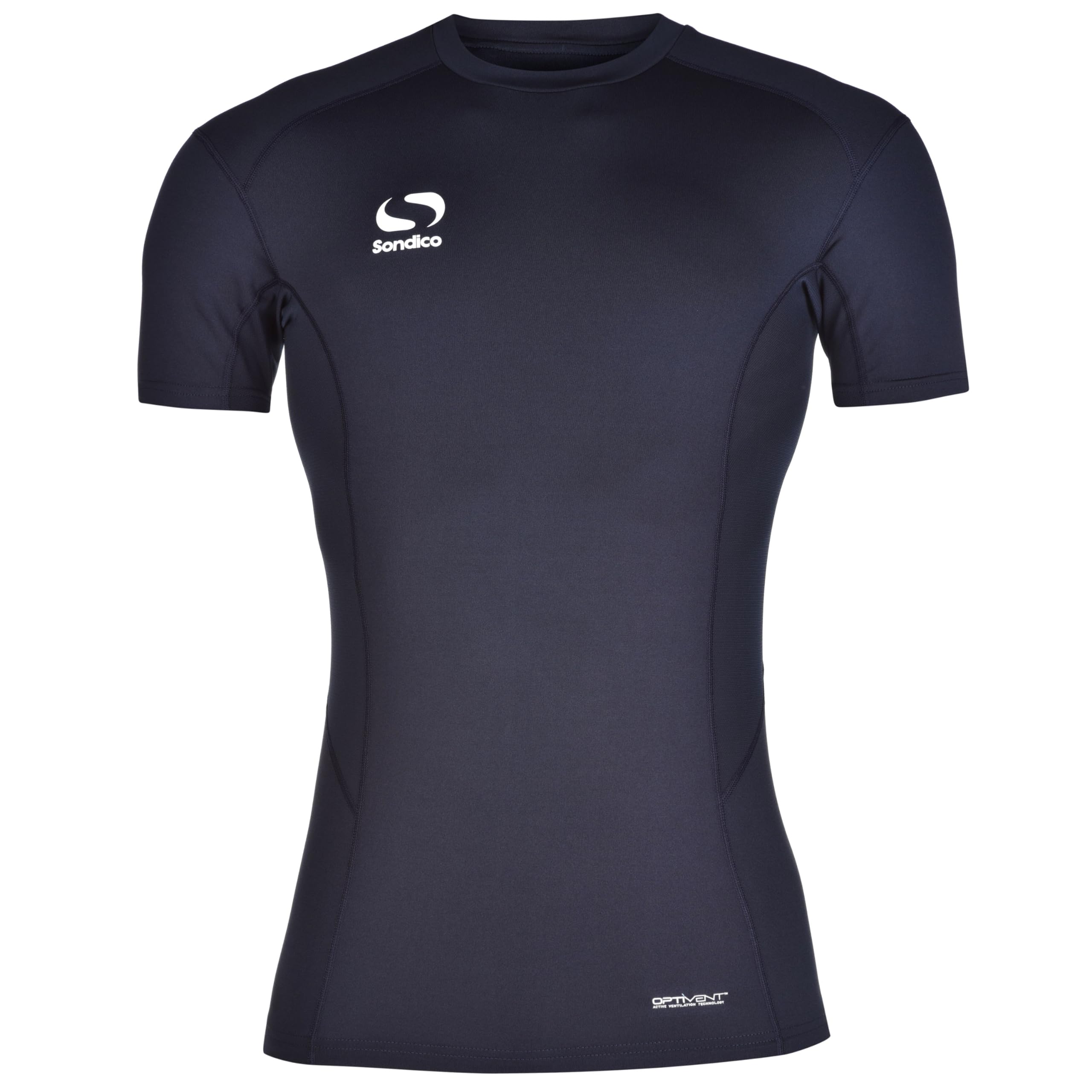 Sondico Thermal Mock Neck Baselayer Top - Adult [Large] [Navy] /Sportswear