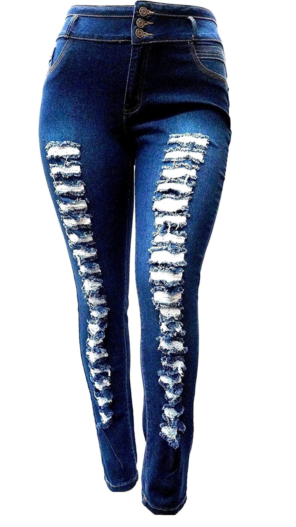 Skinny Denim Jeans Pants 