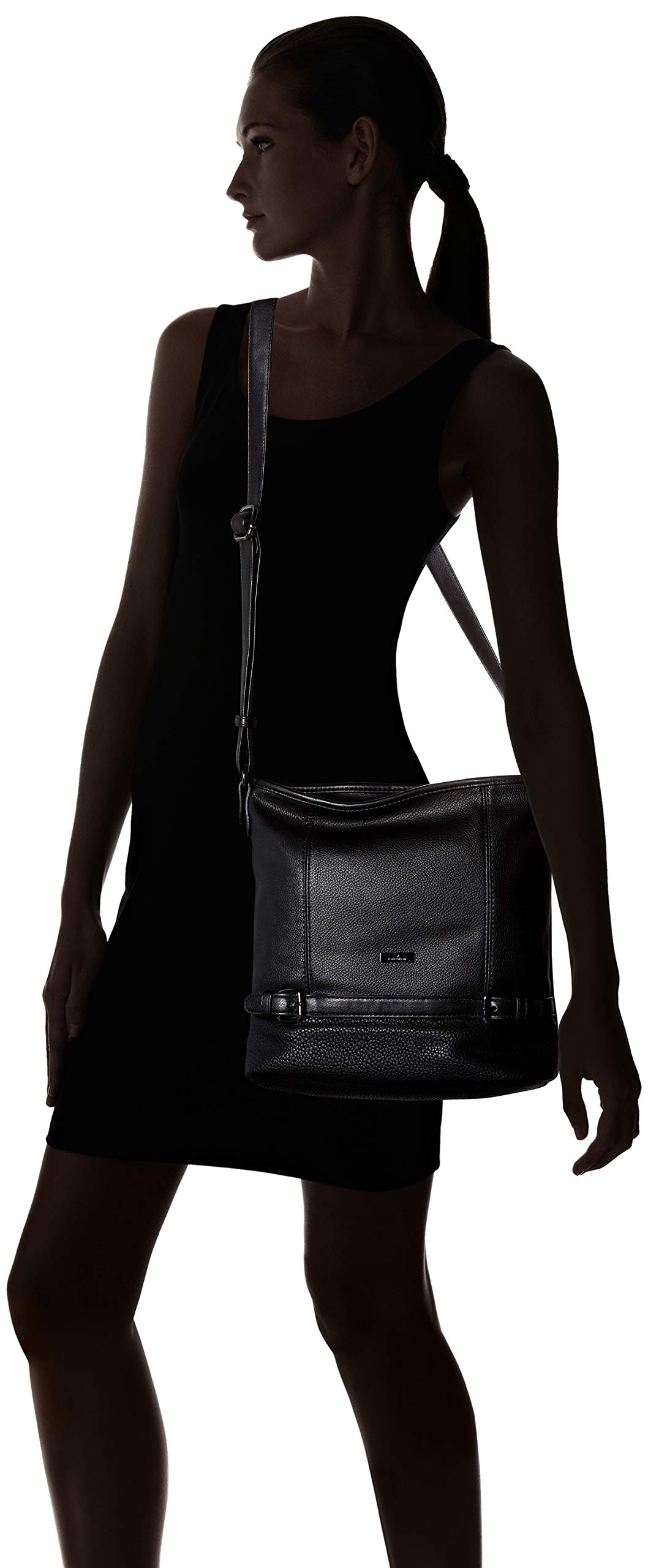 TOM TAILOR Juna Damen Hobo Bag Schultertasche Mittelgroß