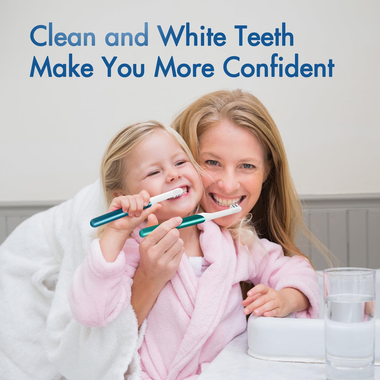 Recambio Head Kids compatible con cepillo de dientes eléctrico Quip, 6 unidades