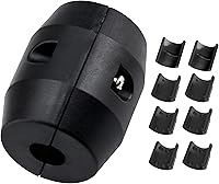 1.02lb Pull Down Faucet Hose Gravity Ball - Heavy Duty Weight for 12-14mm Kitchen Sink Hoses, 4 Buckle Sets Included