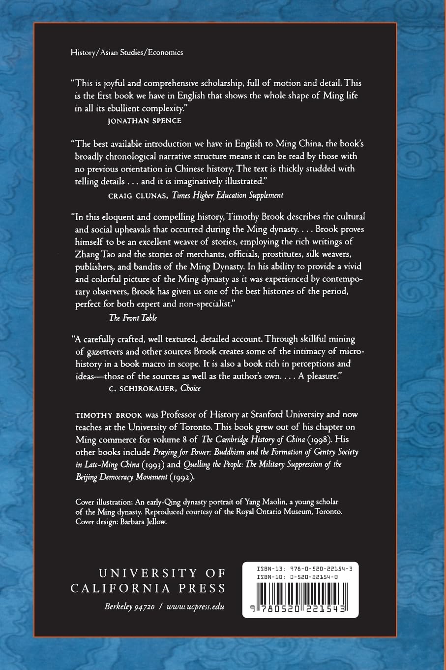 The Confusions of Pleasure: Commerce and Culture in Ming China