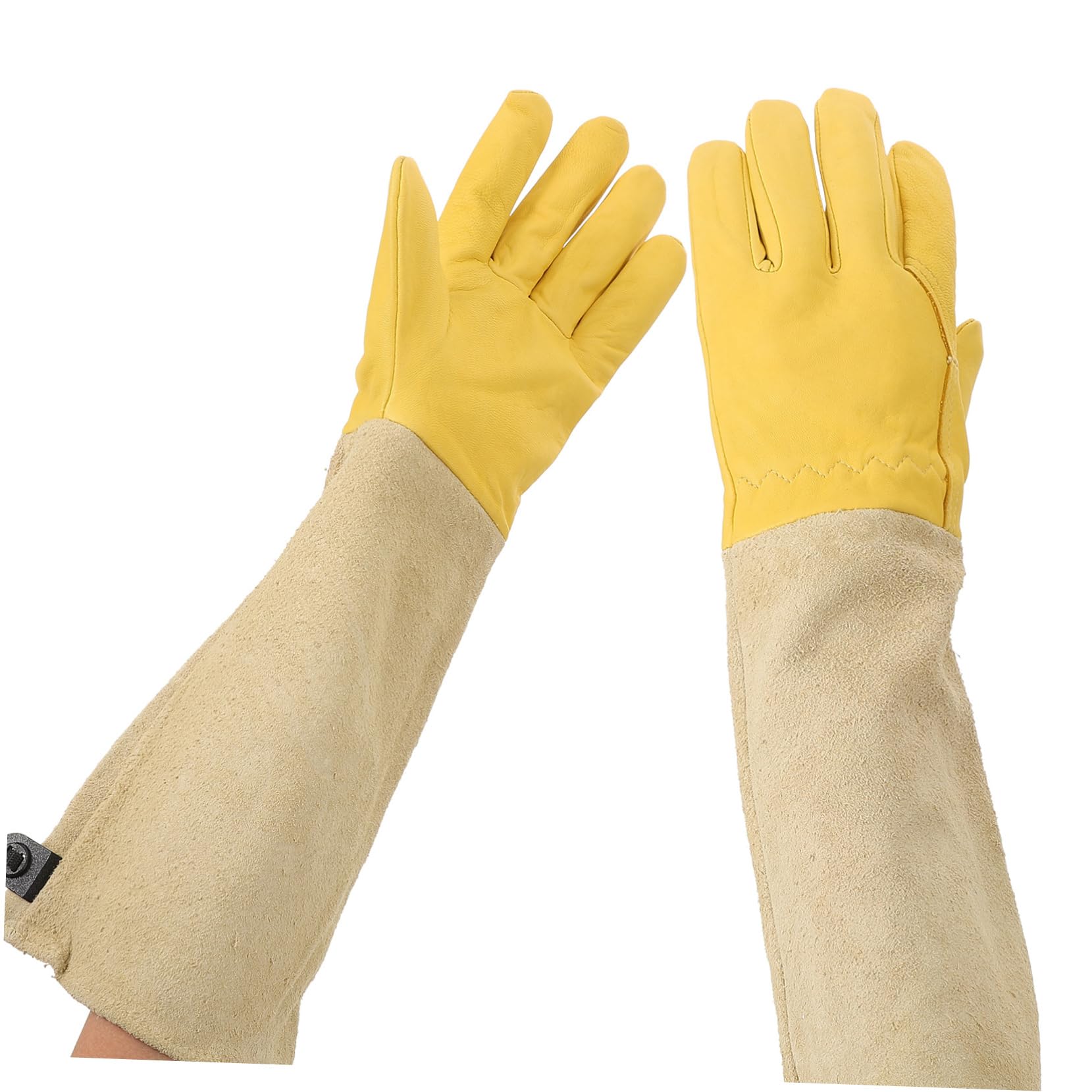 VALICLUD Guantes Protectores De Jardinería Resistente Para El Trabajo Seguridad Tallando Protección Calentador De La Mano Mascota Frío Equipo Calificación Hebilla De Ajuste