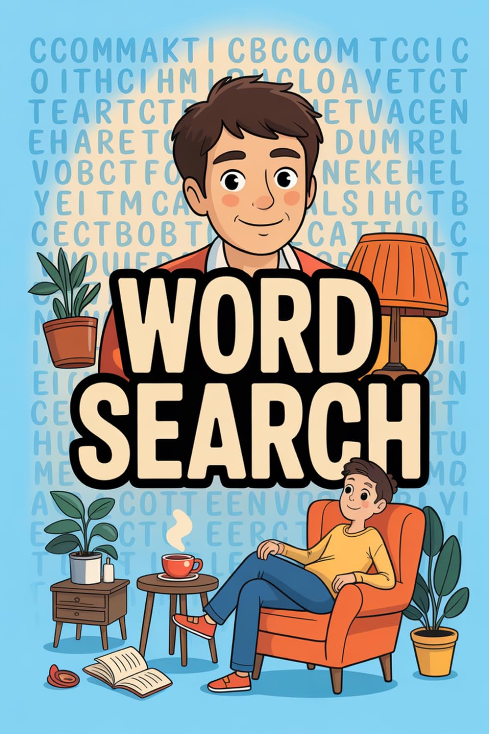 Word Search: Book for Adults: Cozy Puzzle Activity Workbook for Adult Readers with Everyday Home Life and Weekend Fun