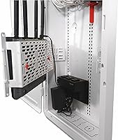 Vista 7 de On-Q AC1051-KH-20 Clips de poste para cerradura (paquete de 20), rojo