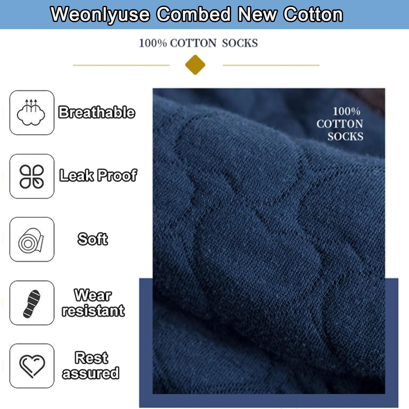 4 Stück Wiederverwendbare Stoffwindeln für Erwachsene,Auslaufsichere Inkontinenz Pants Männer Damen Inkontinenz Höschen aus Baumwolle Waschbar(XX-Large)