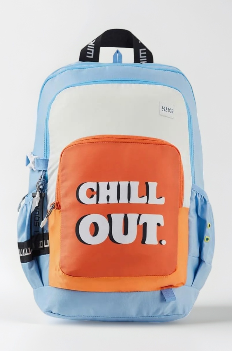 WIKI Squad 4 3 Compartment Backpack 40 L (Youthster Blue)