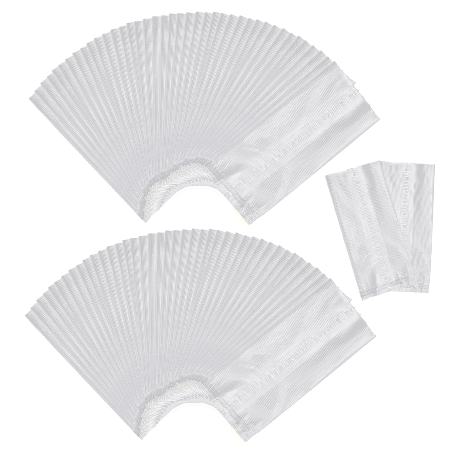 MEMOFYND – 100 Sacs De Pêche Carpe En PVA, 6 X 12 Cm, Solubles, Biodégradables
