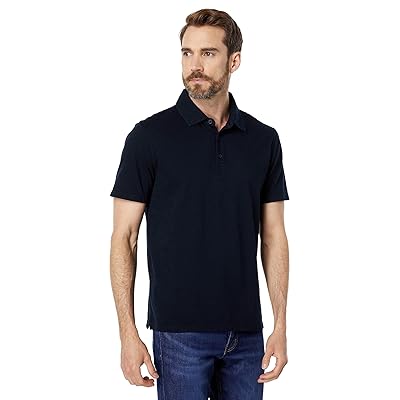 Vince Garment Dye Short Sleeve Polo Men