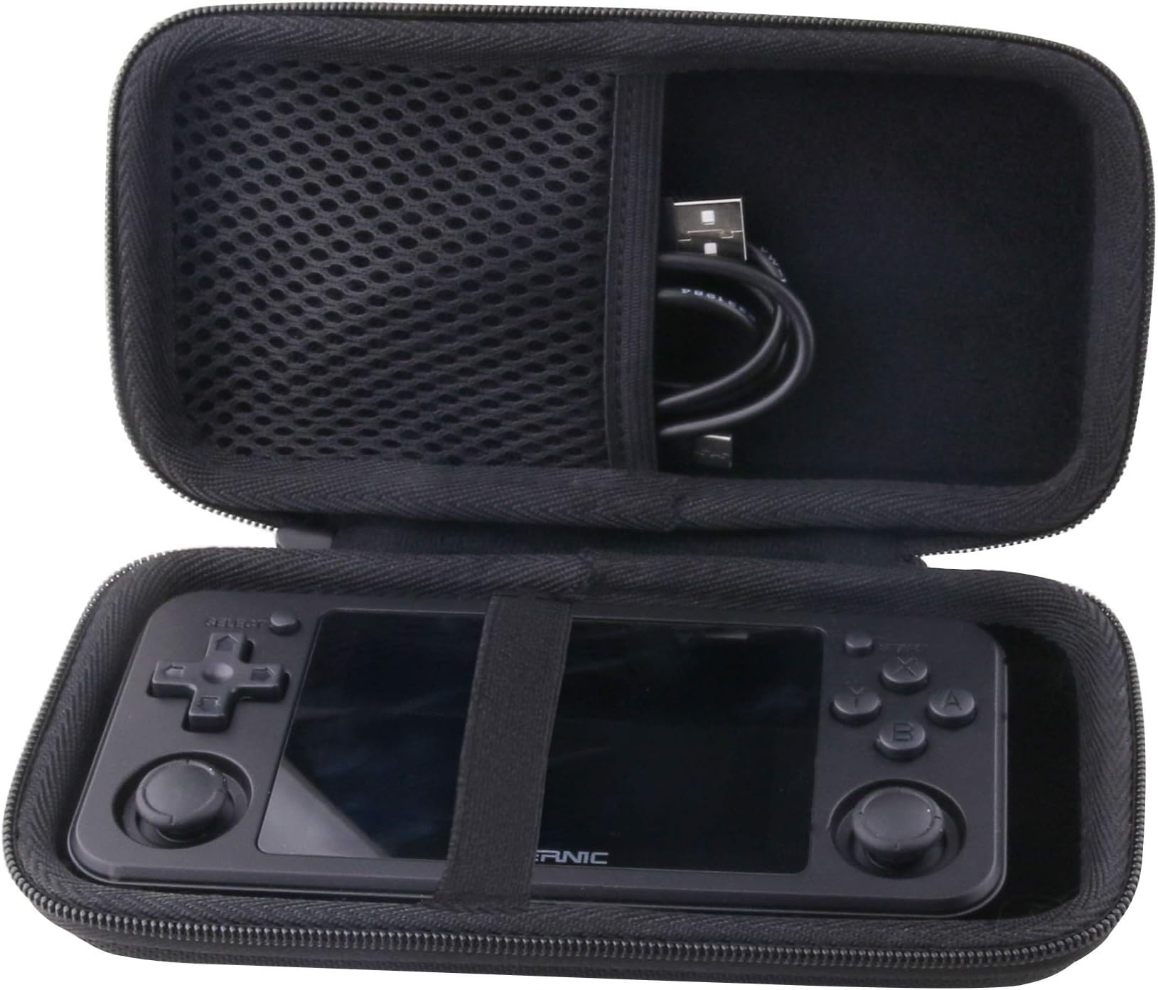 WERJIA Hard Carrying Case for RG351P Handheld Retro Game Storage Suitcase