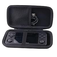 Vista 1 de WERJIA Estuche de transporte duro para RG351P/RG351M/RG353M maleta de almacenamiento de juegos retro de mano