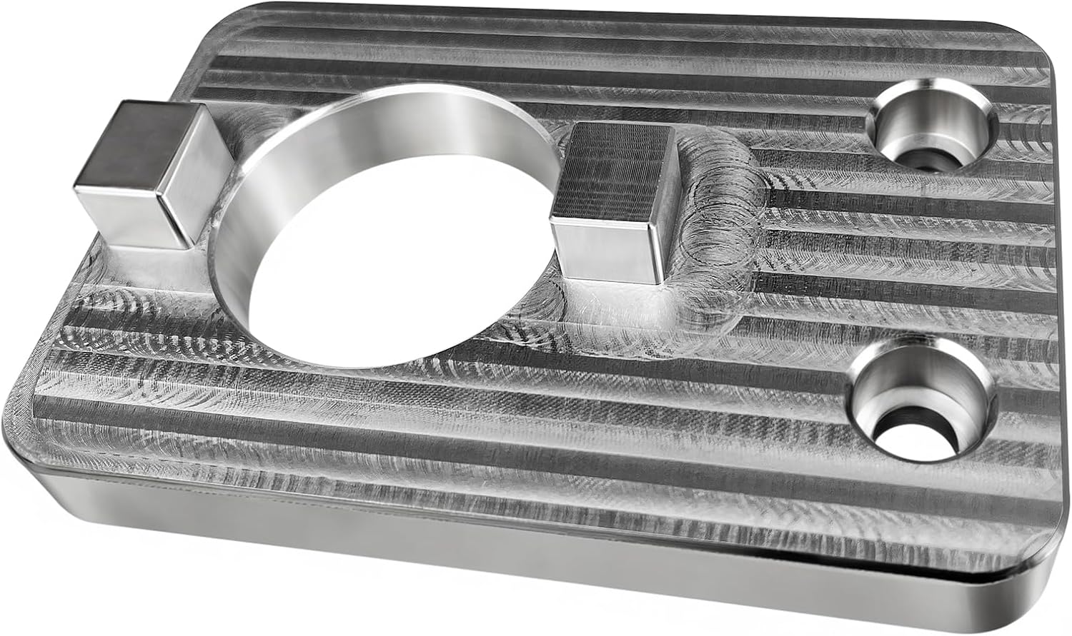 Aluminum CAT 40 or BT 40 universal Tool Holder Fixture for Tightening, Vise, and Mounting