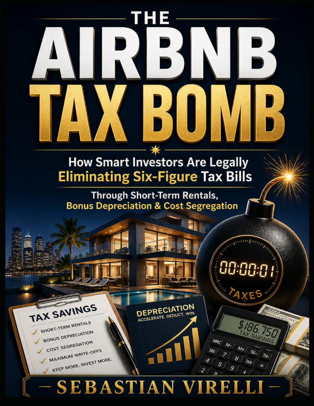 The Airbnb Tax Bomb: How Smart Investors Are Legally Eliminating Six-Figure Tax Bills Through Short-Term Rentals, Bonus Depreciation & Cost Segregation