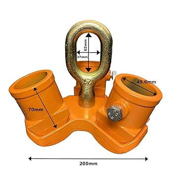 スリーエッチ チェーンブロック 2トン用 三脚ヘッド VK-20