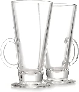 Eddingtons Latte Glasses, Set of 2