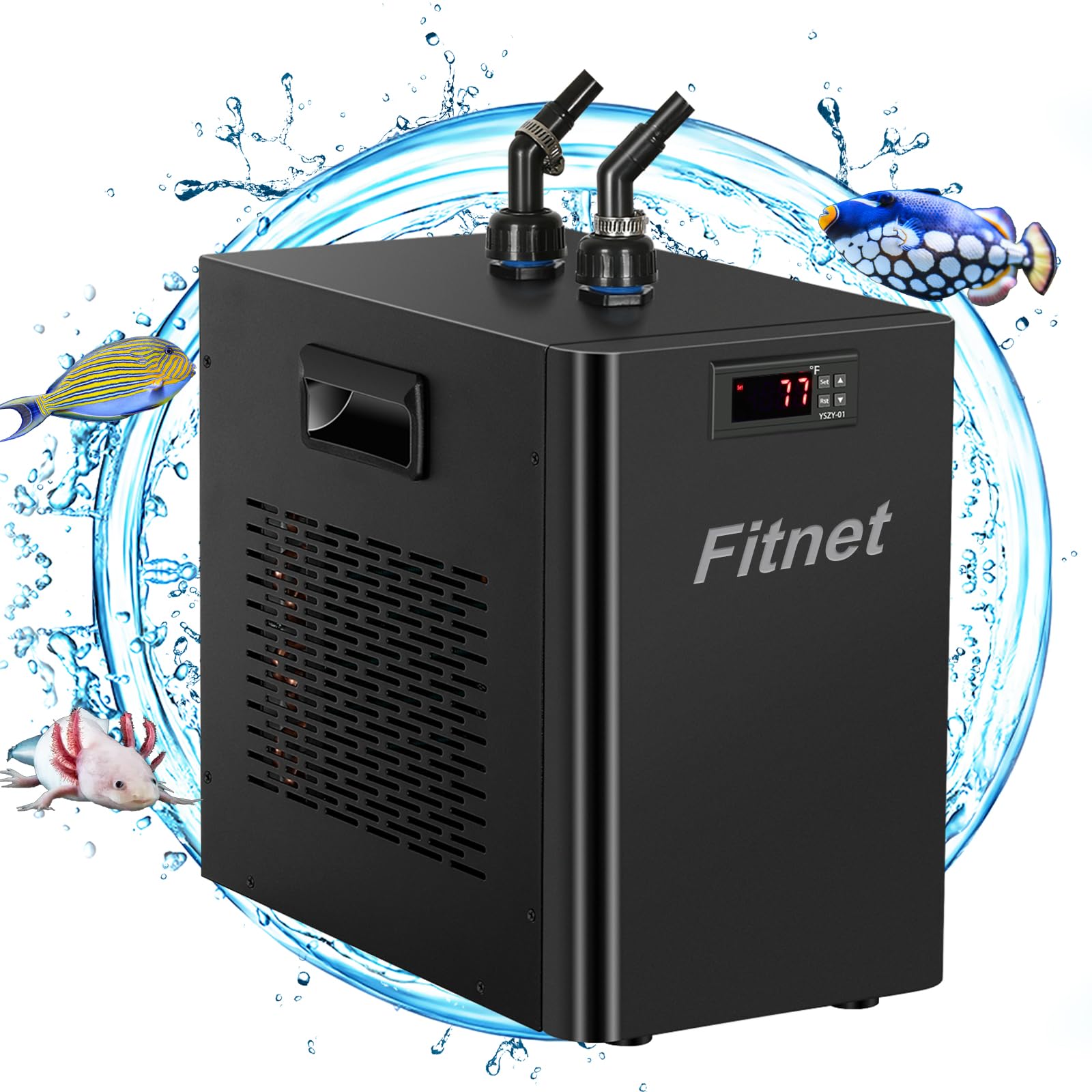 Buy 79 Gal Aquarium Chiller, 1/3 HP Fish Tank Water Chiller with Quiet