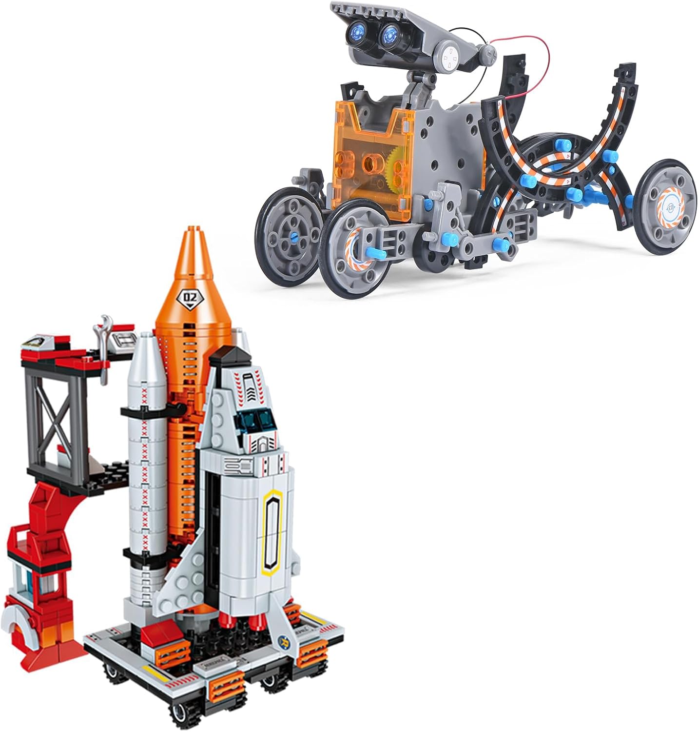 AESGOGO Solar Robot Kit & STEM Space Toys for Kids