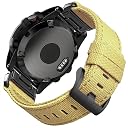 for Fenix 7 / Fenix 6/ Fenix 5 / EPIX 2 Silicone Quick Fit 22mm Watch Bands, Soft Sport Skin-Friendly Waterproof Wristband Strap for Garmin Instinct/Instinct 2 Solar,Approach S62 gallery image