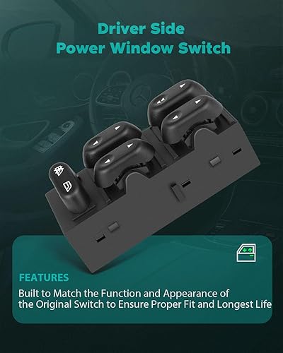 Miniatura 6 de 5L1Z-14529-AA, 4L1Z14529AAA, 5L1Z14529AA, 5L1T-14540-ABW Interruptor de ventana eléctrica para Ford Crown Victoriapara Ford Expedition2005-08 para