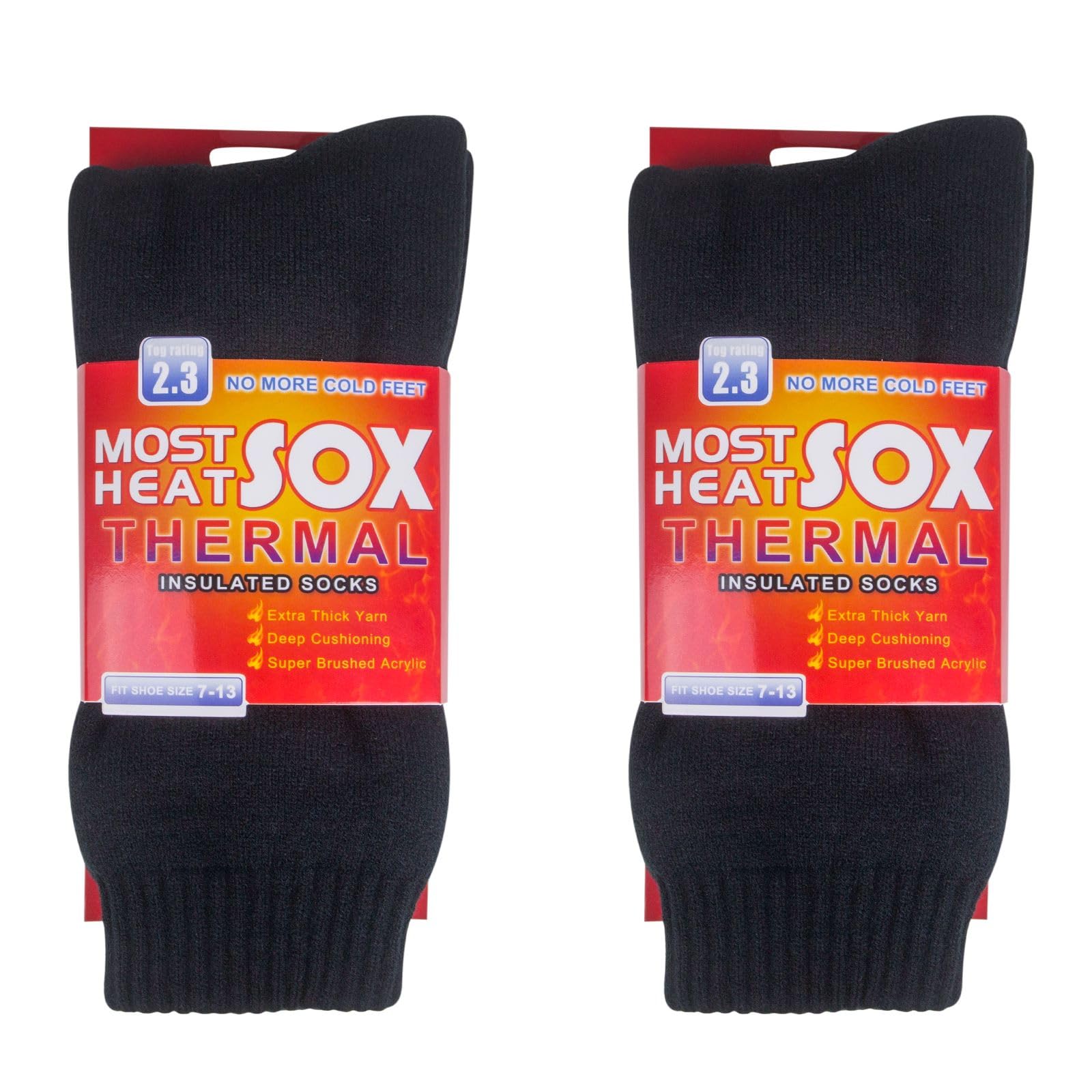 24 Pairs Thermal Socks for Men Thick Insulated Heated Socks Winter