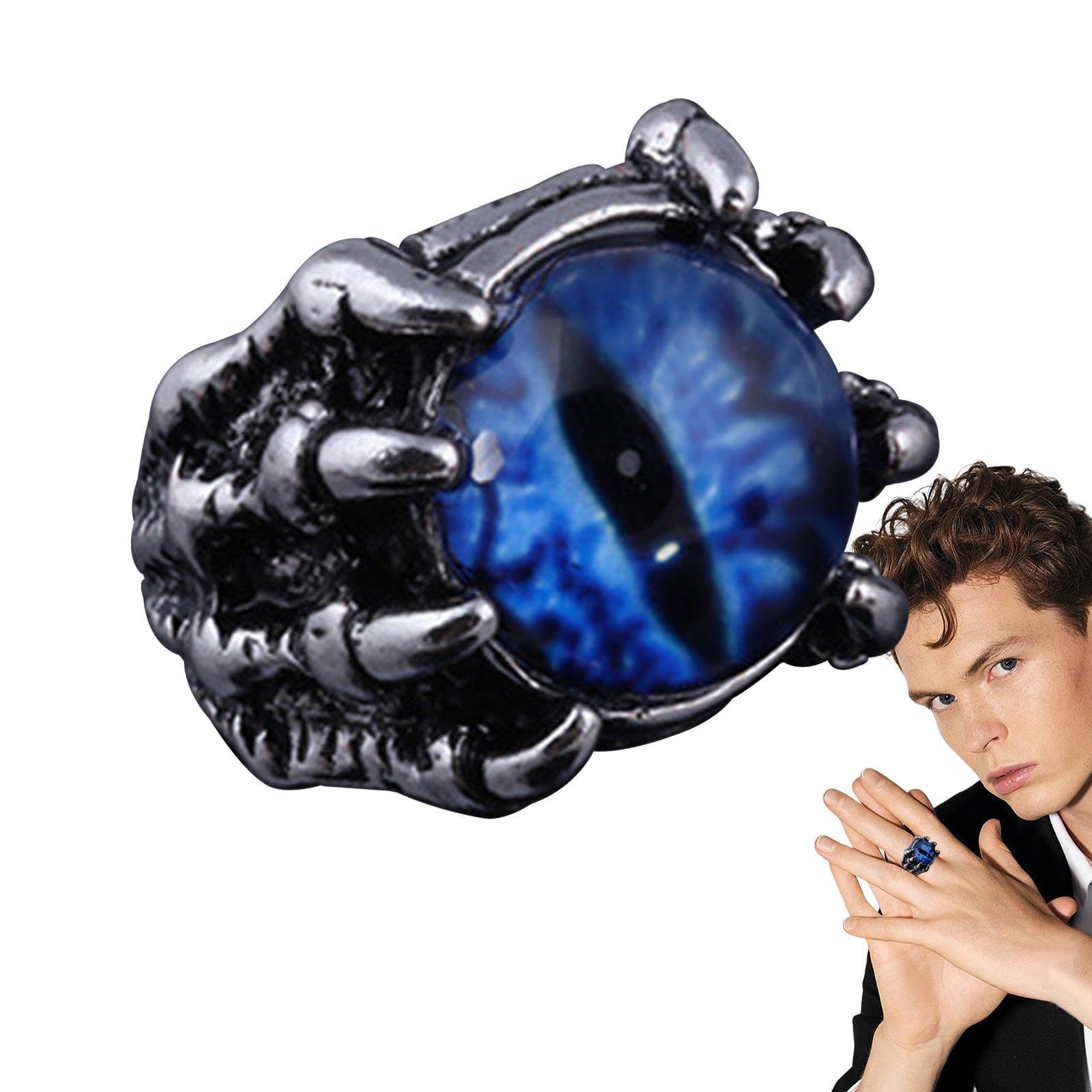 Anello Uomo Argento Regolabile - 2 Pezzi Per Uomo, Ideale Per Regali E Occasioni Speciali - Foto 9