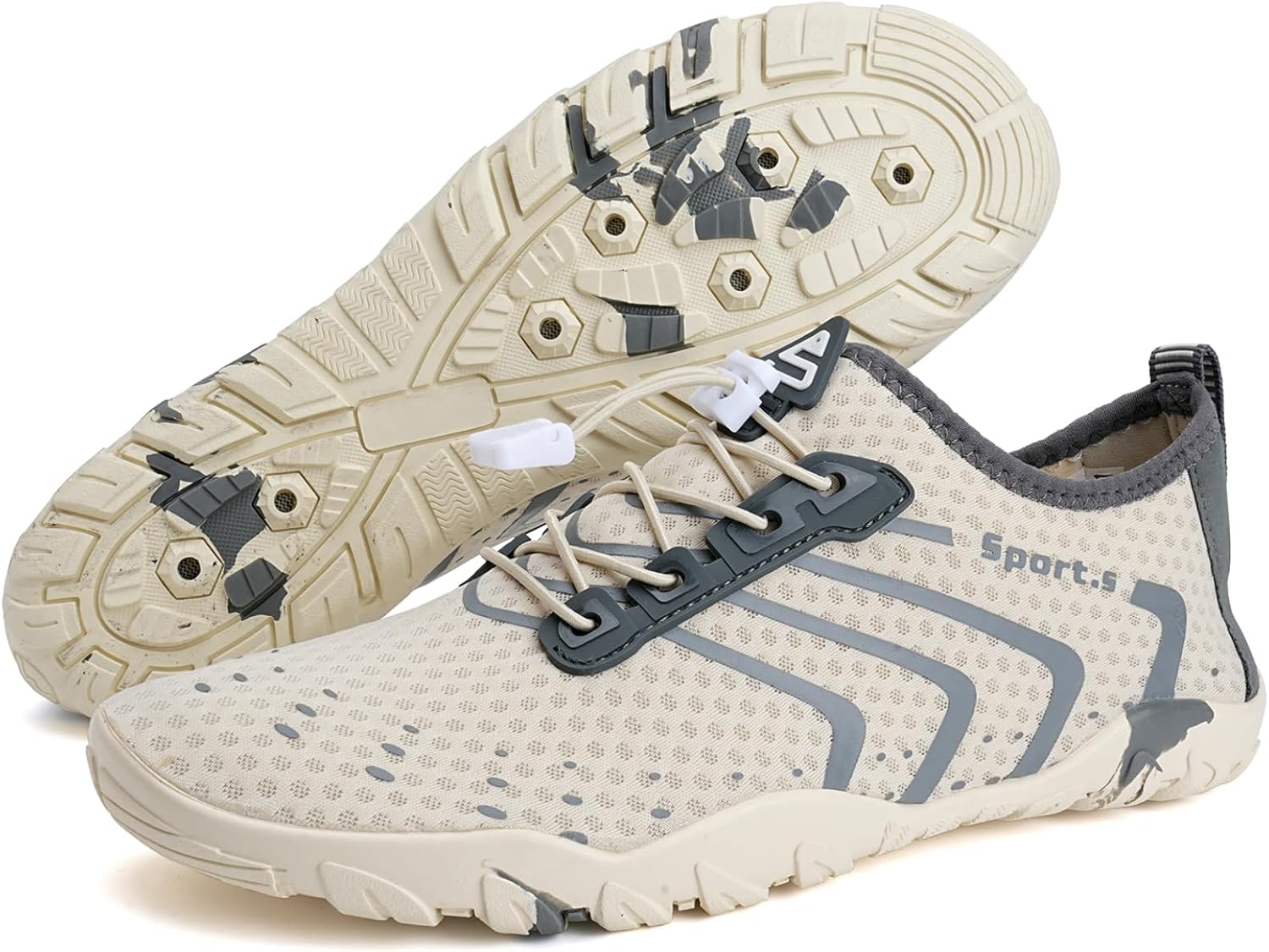 WateLves Water Shoes Mens Womens Barefoot Beach Swim Shoes Quick-Dry Aqua Socks Pool Shoes for Surf Yoga Water Aerobics - Image 3