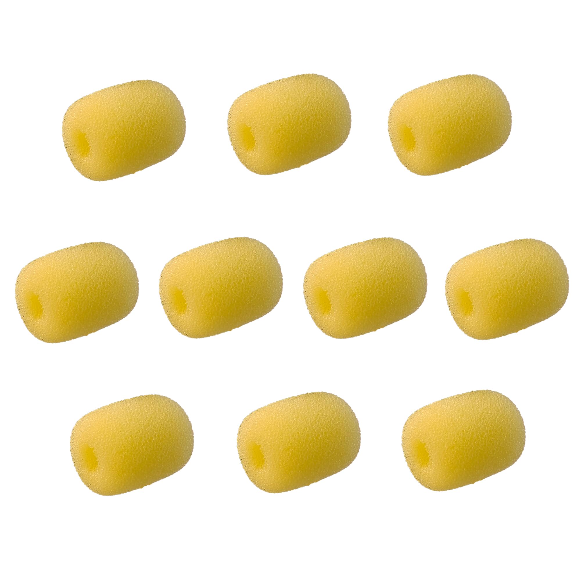 Dgsroom Foam Cover Windscreen Replacement for Countryman B3,DPA, and Point-Source Ear-hook Headset Microphones,5mm Inner Circular,Hole Ear-hook Headset Microphones