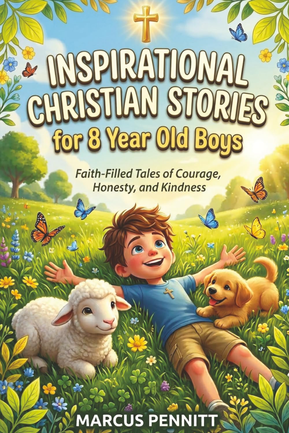 Inspirational Christian Stories for 8 Year Old Boys: Faith-Filled Tales of Courage, Honesty, and Kindness: Bedtime Devotionals to Help Young Boys Grow in Their Walk with God